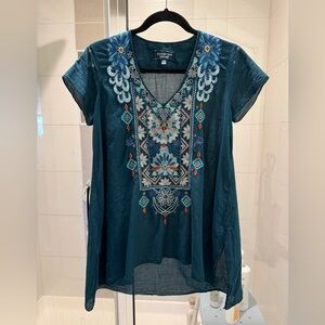 Johnny Was Embroidered Tunic